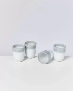 Motel a Miio Tassen & Becher Sets>Alcachofra 4Er Set Becher Gros Graublau