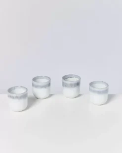 Motel a Miio 4 Teilige Sets>Alcachofra 4Er Set Becher Klein Graublau