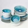 Motel a Miio 24 Teilige Sets>Alcachofra Grunblau - 24 Teiliges Set