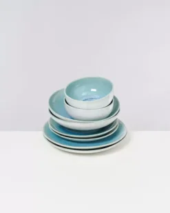 Motel a Miio 8 Teilige Sets>Alcachofra Grunblau - 8 Teiliges Set