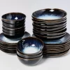 Motel a Miio Geschirr Sets>Alcachofra Schwarz - 32 Teiliges Set