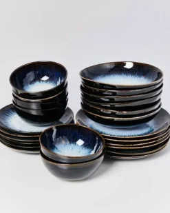 Motel a Miio 24 Teilige Sets>Alcachofra Schwarz - 24 Teiliges Set