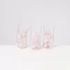 Motel a Miio Gläser>Alegria 6Er Set Glas Gros Drops Rose