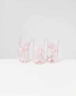 Motel a Miio Gläser>Alegria 6Er Set Glas Gros Drops Rose