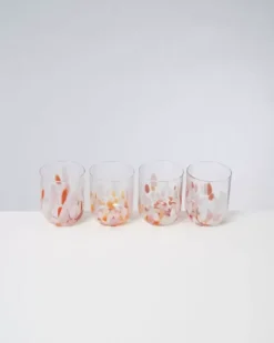 Motel a Miio Gläser>Alegria 4Er Set Glas Gros Drops Goldfisch