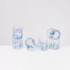 Motel a Miio Gläser>Alegria 6Er Set Glas Klein Big Drops Blau