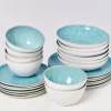 Motel a Miio 24 Teilige Sets>Areia Aqua - 24 Teiliges Set