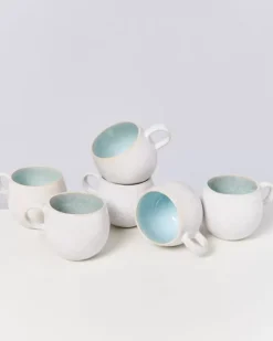 Motel a Miio Tassen & Becher Sets>Areia 6Er Set Tasse Gros Azur