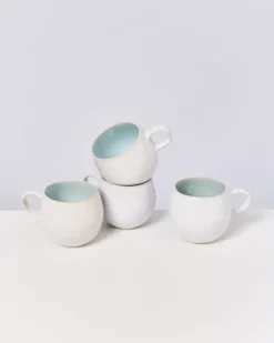 Motel a Miio Tassen & Becher>Areia 4Er Set Tasse Gros Azur