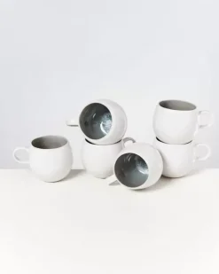 Motel a Miio 6 Teilige Sets>Areia 6Er Set Tasse Gros Grau
