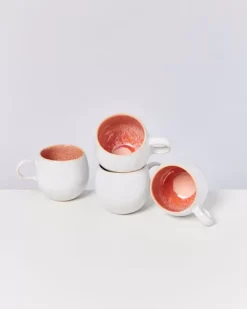 Motel a Miio 4 Teilige Sets>Areia 4Er Set Tasse Gros Pink