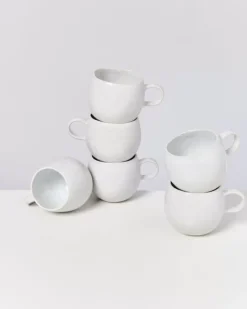Motel a Miio Tassen & Becher Sets>Areia 6Er Set Tasse Klein Weis