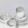 Motel a Miio 24 Teilige Sets>Areia Grau - 24 Teiliges Set