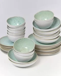 Motel a Miio 40 Teilige Sets>Areia Mint - 40 Teiliges Set
