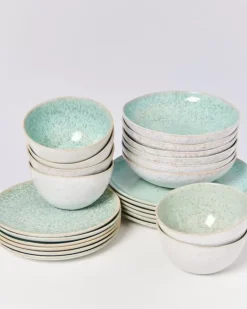 Motel a Miio 24 Teilige Sets>Areia Mint - 24 Teiliges Set