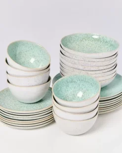 Motel a Miio 32 Teilige Sets>Areia Mint - 32 Teiliges Set