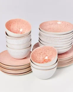 Motel a Miio 32 Teilige Sets>Areia Pink - 32 Teiliges Set