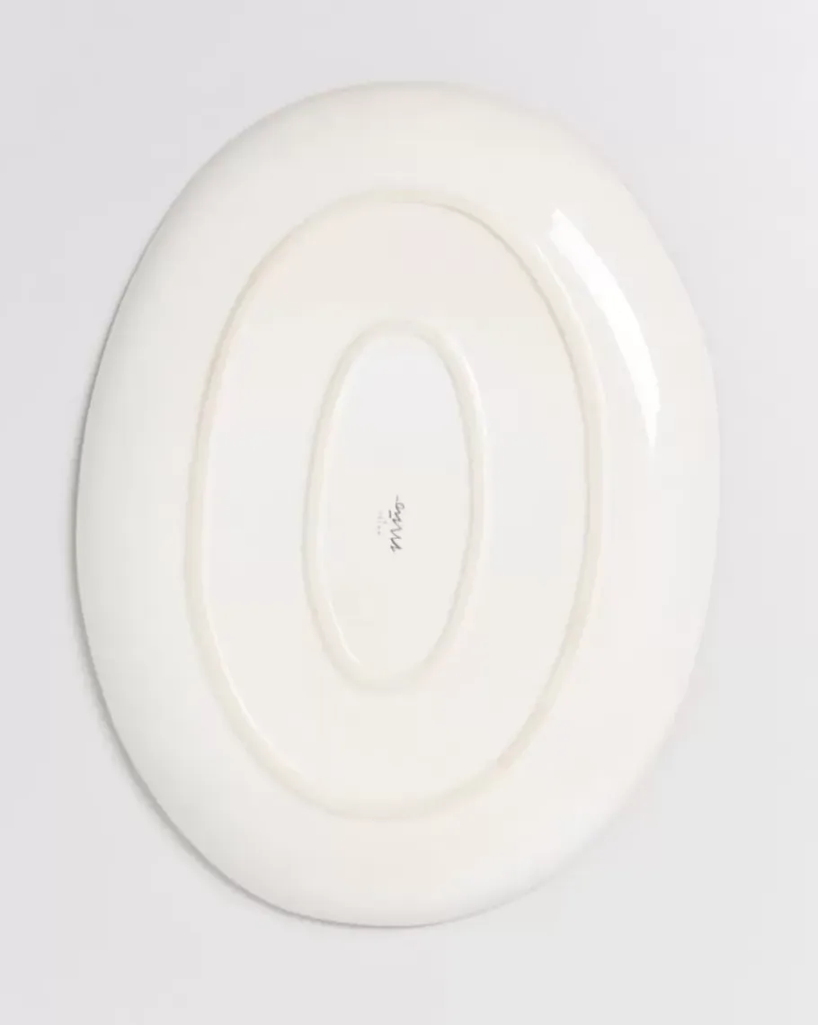 Motel a Miio Servierplatten>Areia Servierplatte Oval L Grau