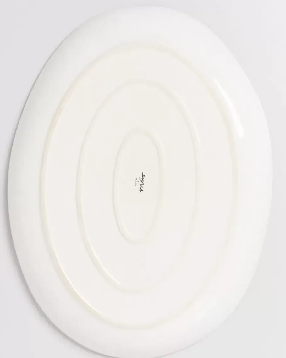 Motel a Miio Servierplatten>Areia Servierplatte Oval Xl Grau