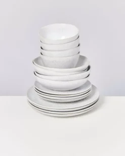 Motel a Miio 16 Teilige Sets>Areia Weis - 16 Teiliges Set