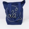 Motel a Miio Beach Bags>Beach Bag Navy Ola