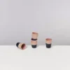 Motel a Miio Tassen & Becher Sets>Bica 4Er Set Espressobecher Pink Navy Cream
