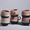 Motel a Miio Tassen & Becher>Bica 6Er Set Tasse Gros Pink Navy Cream