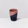 Motel a Miio Espressobecher>Bica Espressobecher Pink Navy