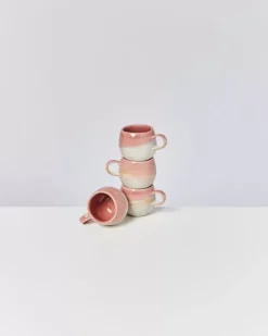 Motel a Miio Espressotassen>Bica Espressotasse Pink Cream
