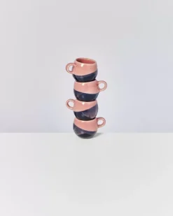 Motel a Miio Espressotassen>Bica Espressotasse Pink Navy