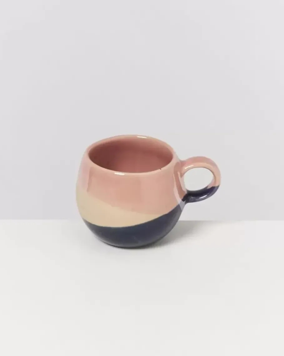 Motel a Miio Tassen & Becher>Bica Espressotasse Pink Navy Cream