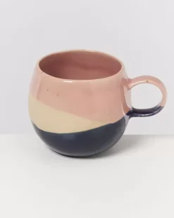 Motel a Miio Große Tassen>Bica Tasse Gros Pink Navy Cream