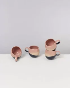Motel a Miio Kleine Tassen>Bica Tasse Klein Pink Navy Cream