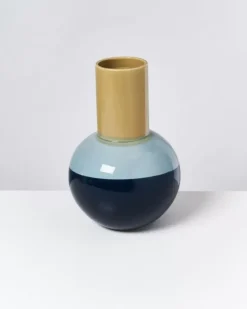 Motel a Miio Vasen>Bola Vase L Grun Mint Navy