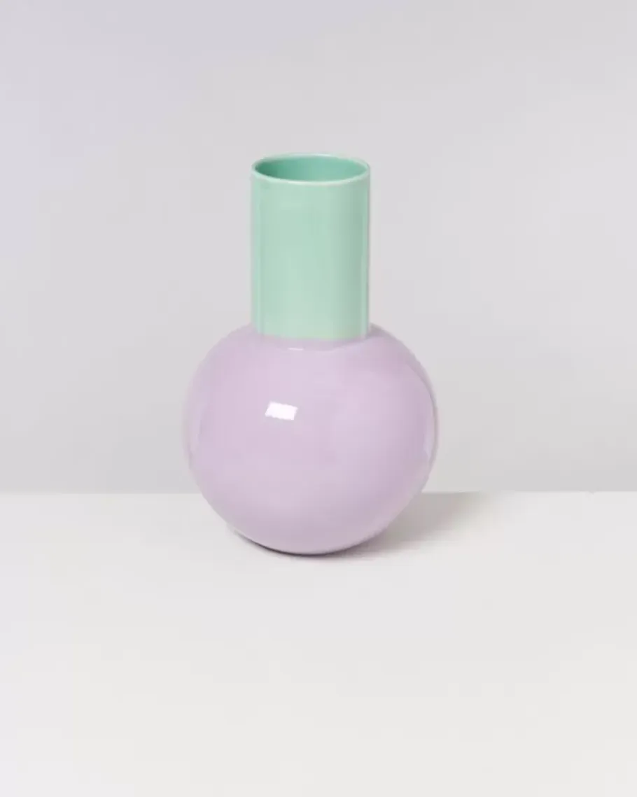 Motel a Miio Vasen>Bola Vase L Pastell Mint Lila