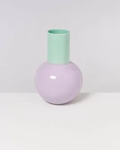Motel a Miio Bola L>Bola Vase L Pastell Mint Lila
