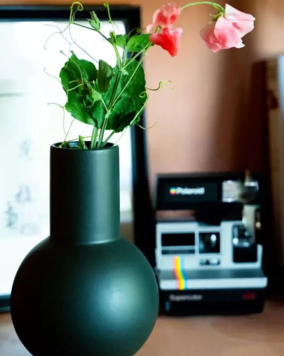 Motel a Miio Vasen>Bola Vase M Dunkelgrun