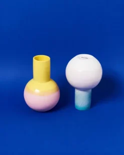 Motel a Miio Vasen>Bola Vase M Gelb Rose