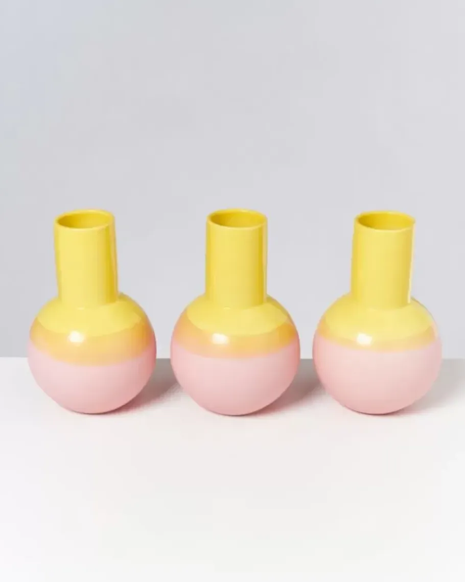 Motel a Miio Bola M>Bola Vase M Gelb Rose