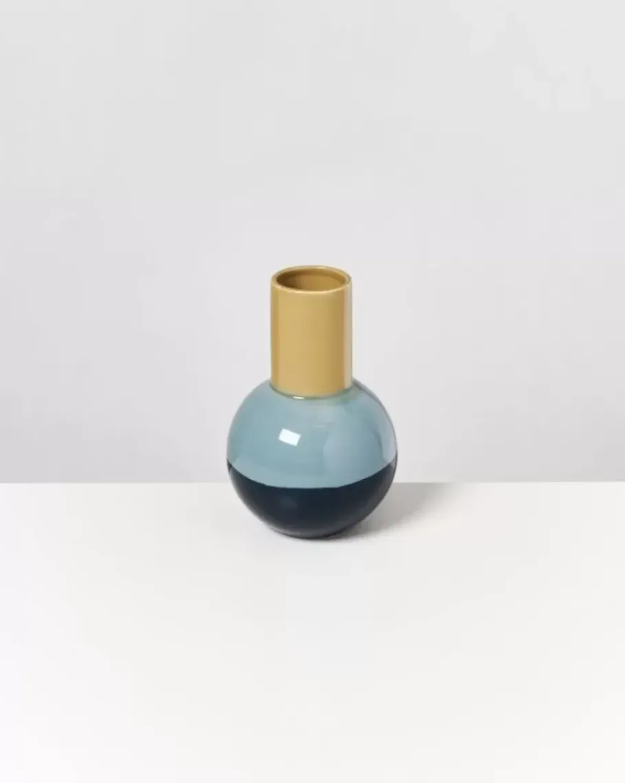 Motel a Miio Vasen>Bola Vase M Grun Mint Navy