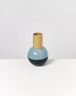 Motel a Miio Bola M>Bola Vase M Grun Mint Navy