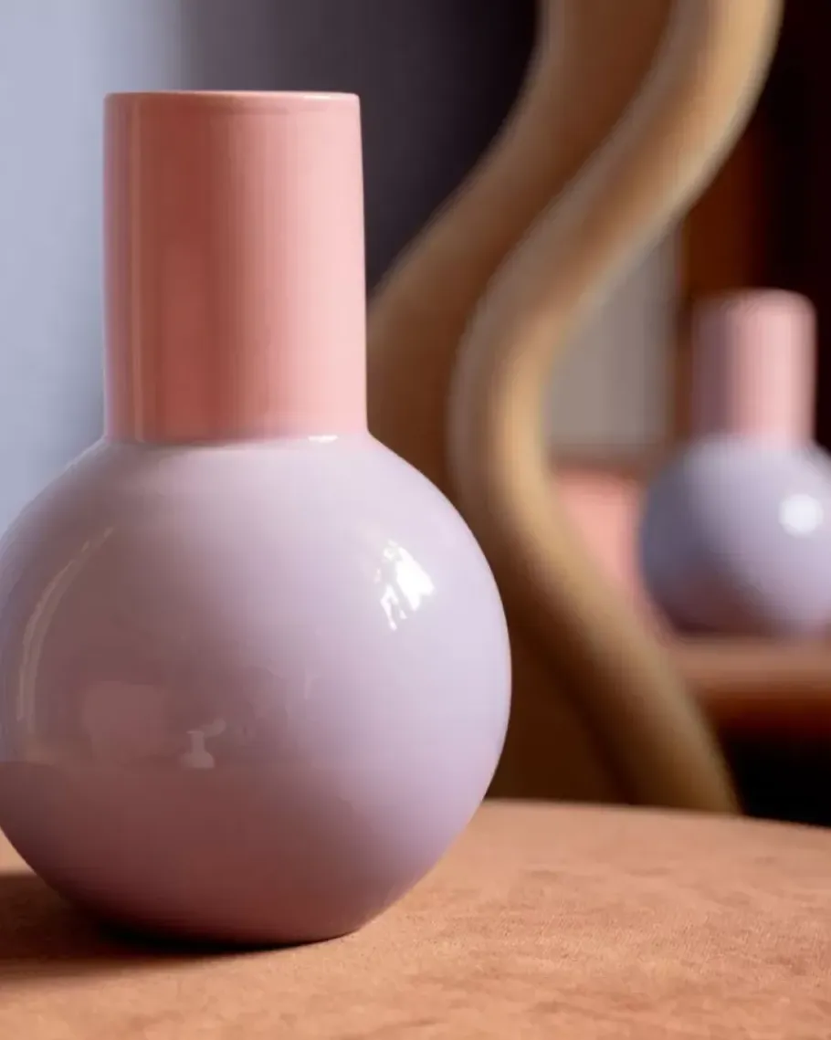 Motel a Miio Vasen>Bola Vase M Lila Rosa