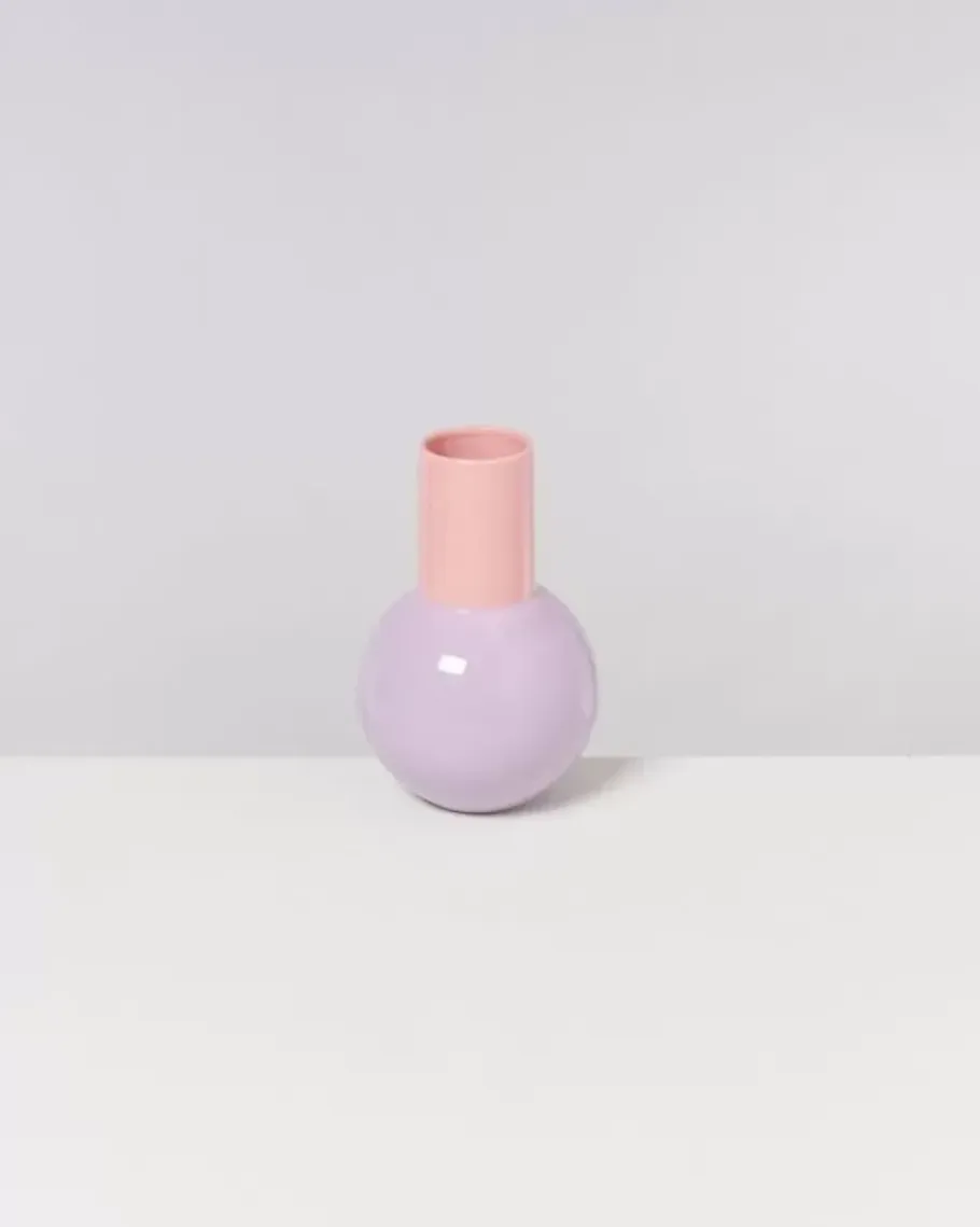 Motel a Miio Bola M>Bola Vase M Lila Rosa