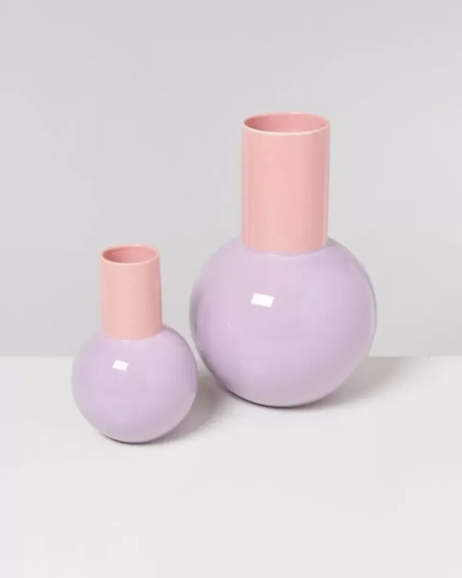 Motel a Miio Bola M>Bola Vase M Lila Rosa