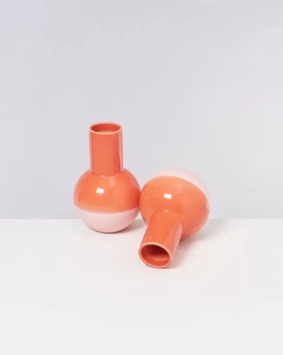 Motel a Miio Bola M>Bola Vase M Rose Coral
