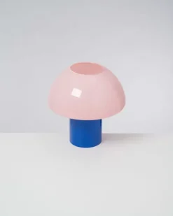 Motel a Miio Lampen>Cogumelo Glaslampe Rosa Blau