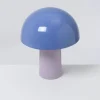 Motel a Miio Lampen>Cogumelo Keramiklampe Cornflower Lila