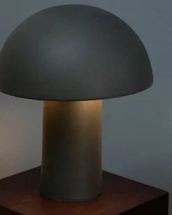 Motel a Miio Lampen>Cogumelo Keramiklampe Dunkelgrun