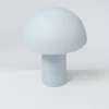 Motel a Miio Lampen>Cogumelo Keramiklampe Hellblau