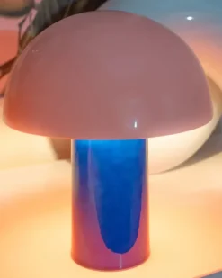 Motel a Miio Lampen>Cogumelo Keramiklampe Rosa Blau